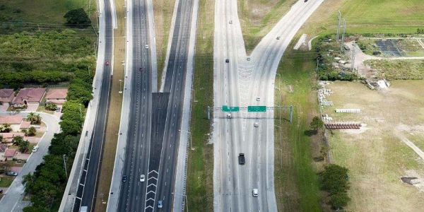 HEFT (Turnpike Extension) from Eureka Drive to Killian Parkway